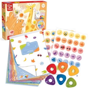 Set de colorat "Copilaș pictor", 6 culori