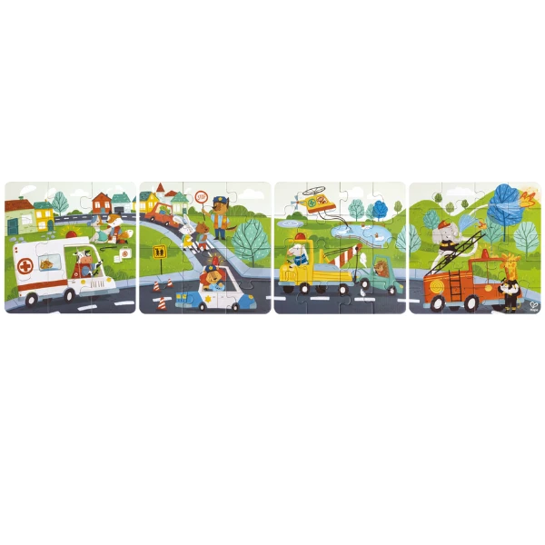 Set puzzle 4 în 1 "operațiunea de salvare" 2
