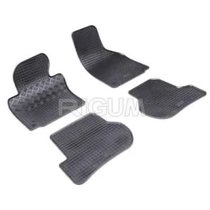 Covorașe'' rigum'vw golf vi 08- / golf v 03- / jetta 05- / scirocco 08- / skoda octavia ii 05- / s. leon 06- / carpete auto din cauciuc