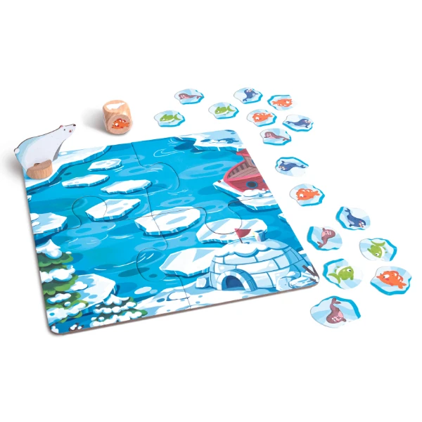 Joc de societate puzzle "ursuleț polar" 5
