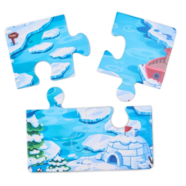 Joc de societate puzzle "ursuleț polar" 6
