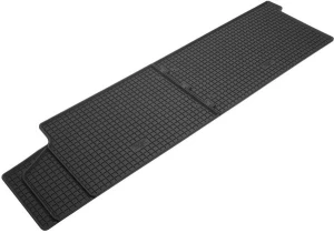 Covorașe'' rigum'vw t5 / t6 transporter / caravelle 2rând. 03- / 15- / carpete auto din cauciuc