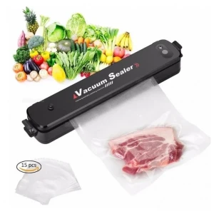 Aparat de vacumat produse, negru (zkfk-004) Thumbnail 3