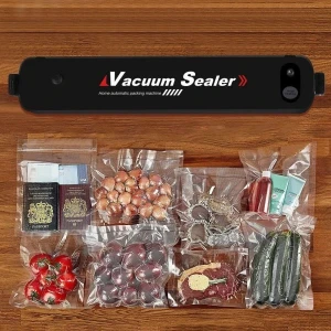 Aparat de vacumat produse, negru (zkfk-004) Thumbnail 7