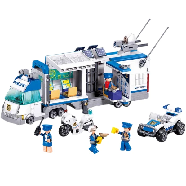 Set de construcție ”sectorul de poliție mobil", 510 elem. 2