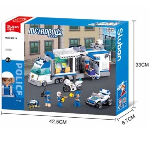 Set de construcție ”sectorul de poliție mobil", 510 elem. Thumbnail 7
