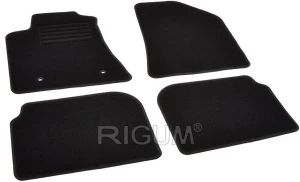 Автомобильный ворсовый коврик салона rigum akt toyota avensis  2003-2009