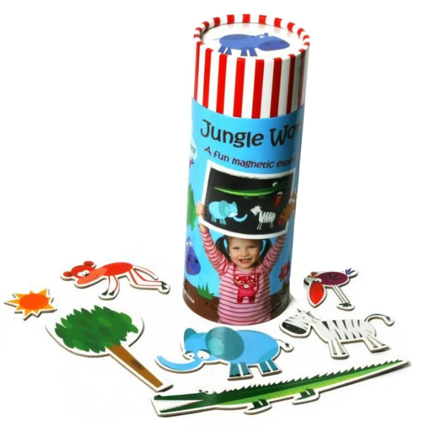 Set magnetic „lumea junglei” 2
