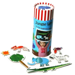 Set magnetic „lumea junglei”