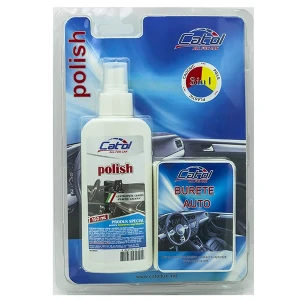 Полироль для пластика catol с губкой 150 ml