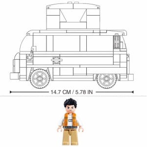 Конструктор “бусик кемпинг”, шкала 1:35, 265 элем. Thumbnail 6