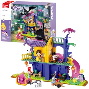 Set de construcție ”casă magică pe copac”, 435 elem.
