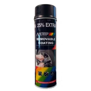 04301 sprayplast 500ml black mat din cauciuc vopsea (negru mat) / vopsea