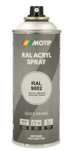 07046 vopsea albă ral 9002 400ml / acrylic white / vopsea