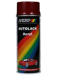 Спрей аэрозольный motip 41200  red autolack sp.400ml