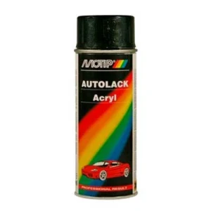 Аэрозольная краска motip 51028 black met autolack 400ml