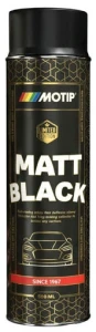 604006 vopsea mată 600ml / car black matt / vopsea