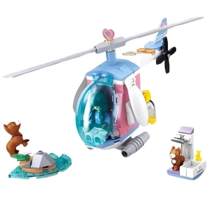 Set de construcție ”clinica veterinară", 4 modele, de la 78 pînă la 117 elem. Thumbnail 4