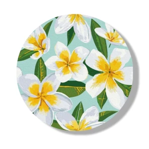 Pictură pe numere d 30 сm (fără cutie) –  plumeria