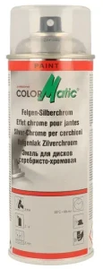 696879 wheel spray silver chrome 400 ml / vopse pe baza de polimeri sintetici Thumbnail 1