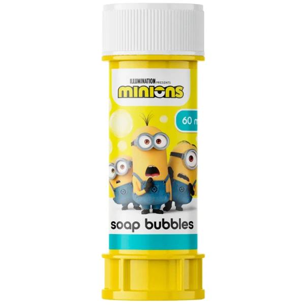 Baloane de săpun "minions", 60 ml, în asortiment 3