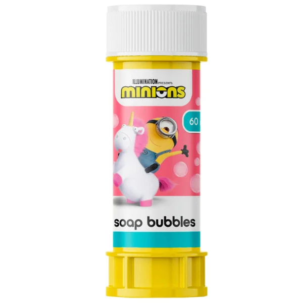 Baloane de săpun "minions", 60 ml, în asortiment 2