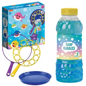 Set pentru baloane de săpun "baby shark", 450 ml