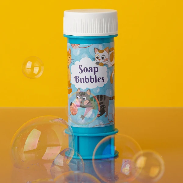 Baloane de săpun "pisoiași", 60 ml 2
