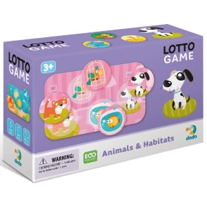 Joc de masă loto "animalele și habitatele lor" Thumbnail 3