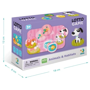 Joc de masă loto "animalele și habitatele lor" Thumbnail 5