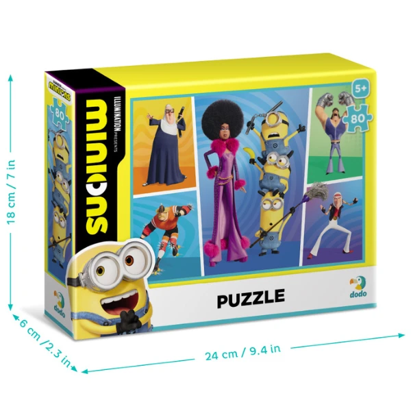 Пазл "разоблачение воров", серия миньоны, 80 элем. 6