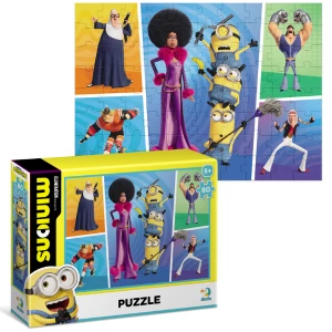 Puzzle &quot;Demascarea hoților&quot;, seria Minions, 80 elem.