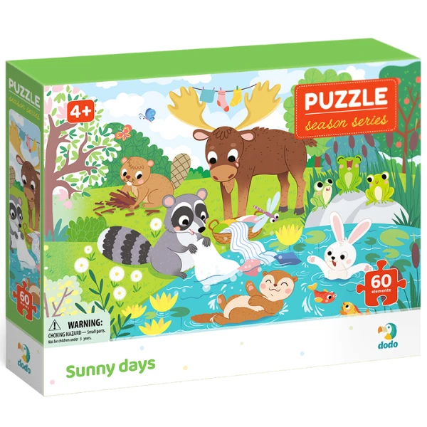 Puzzle "zile cu soare", seria anotimpuri, 60 elem. 3