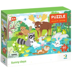 Puzzle "zile cu soare", seria anotimpuri, 60 elem. Thumbnail 3
