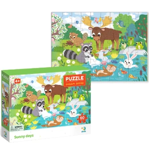 Puzzle &quot;Zile cu soare&quot;, seria Anotimpuri, 60 elem.