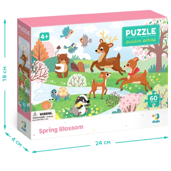 Puzzle "natura înflorește", seria anotimpuri, 60 elem. 6