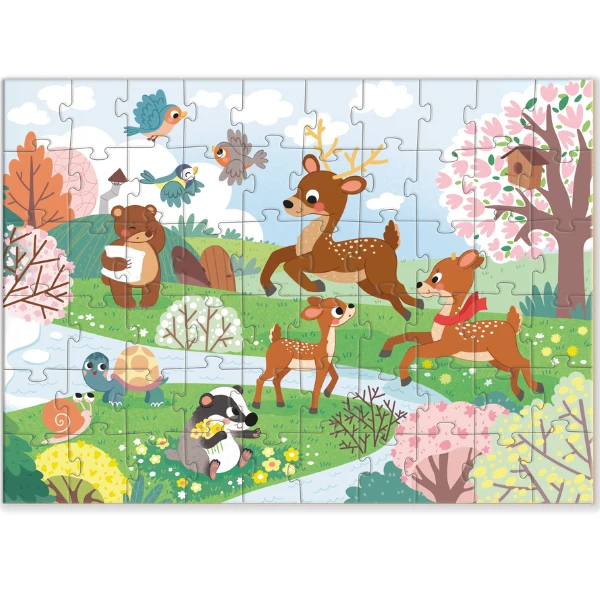 Puzzle "natura înflorește", seria anotimpuri, 60 elem. 2