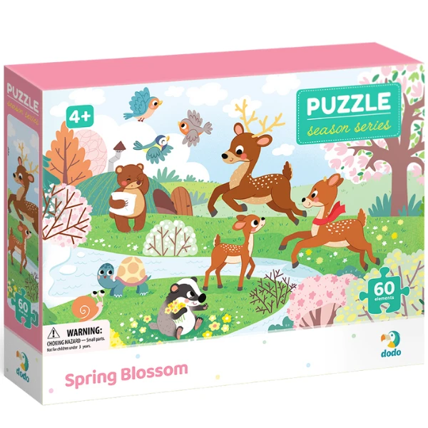 Puzzle "natura înflorește", seria anotimpuri, 60 elem. 3