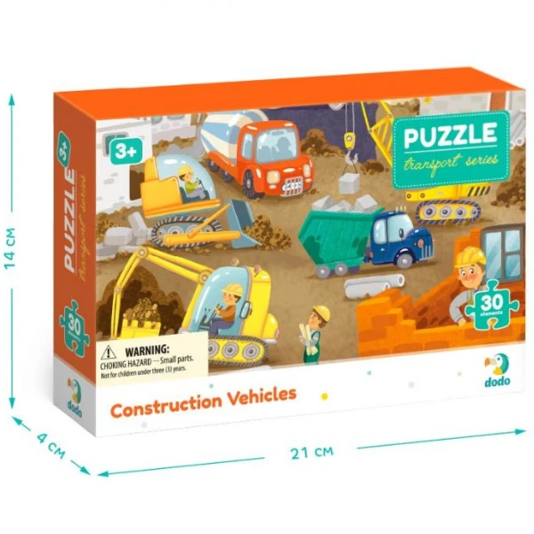 Puzzle "la șantier de construcții", 30 elem. 5