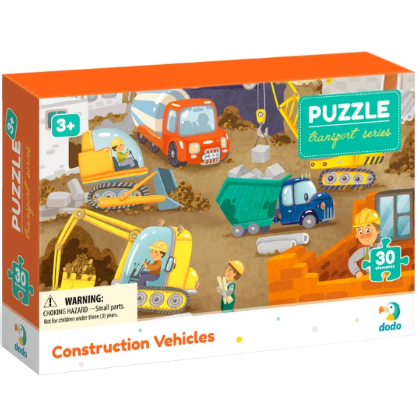 Puzzle "la șantier de construcții", 30 elem. 3