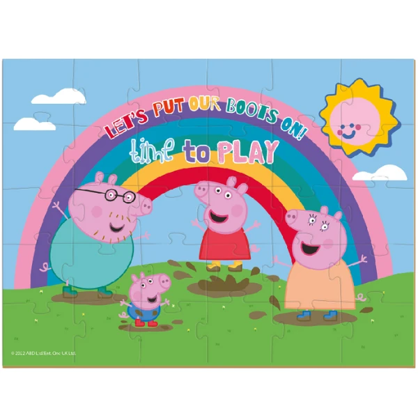 Puzzle "timpul de joacă", seria peppa pig, 30 elem. 3