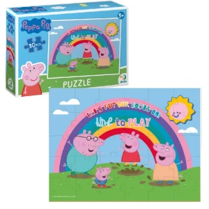 Puzzle "timpul de joacă", seria peppa pig, 30 elem. Thumbnail 2