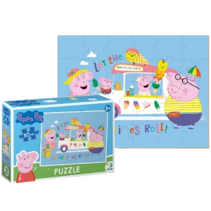 Puzzle &quot;Înghețată de la Purcelușa Peppa&quot;, seria Peppa Pig, 30 elem.