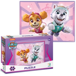 Puzzle &quot;Skye și Everest&quot;, seria Patrula cățelușilor, 30 elem.