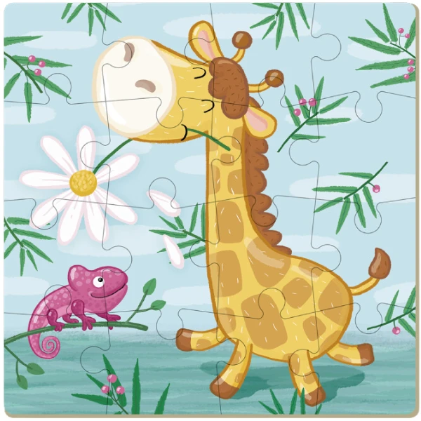 Puzzle "girafă", 16 elem. 2
