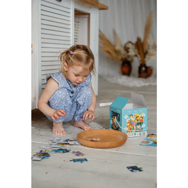 Puzzle 4 în 1 "ziua mea", 72 elem. 5