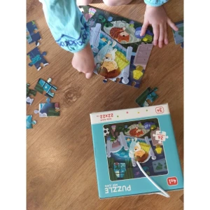Puzzle 4 în 1 "ziua mea", 72 elem. Thumbnail 7