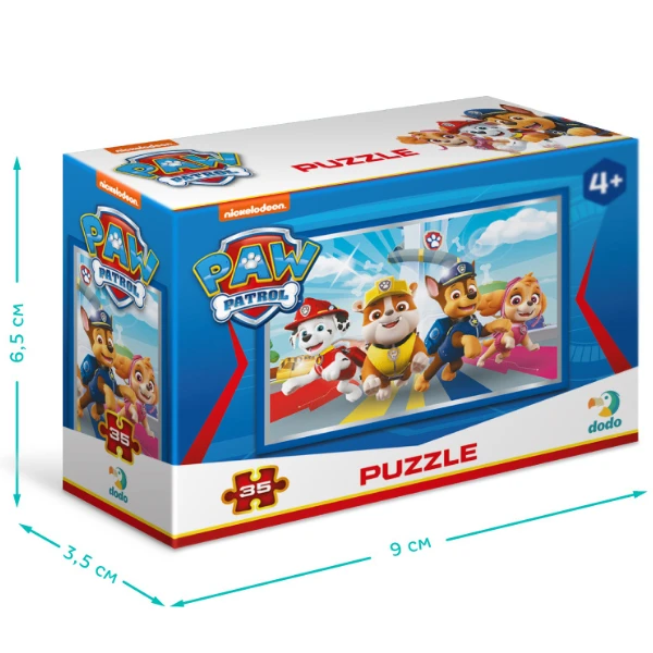 Puzzle-mini "echipa", seria patrula cățelușilor, 35 elem. 6