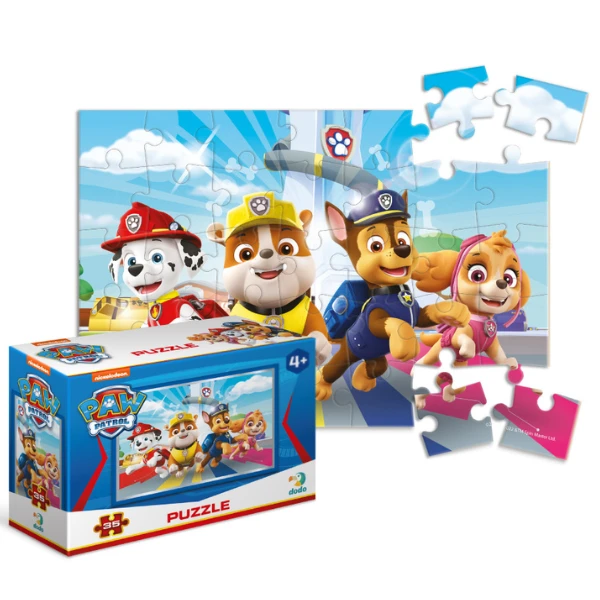 Puzzle-mini "echipa", seria patrula cățelușilor, 35 elem. 4