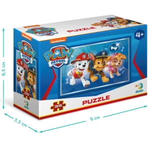 Puzzle-mini "marshall, chase și skye", seria patrula cățelușilor, 35 elem. Thumbnail 4